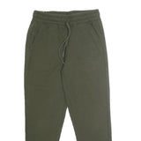 PUMA Mens Joggers Green Slim Tapered S W28 L28 Cotton Blend Casual Wear