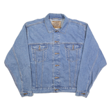 HIGH SIERRA Mens Blue Denim Button Jacket M Cotton Classic Casual Outerwear