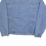 HIGH SIERRA Mens Blue Denim Button Jacket M Cotton Classic Casual Outerwear