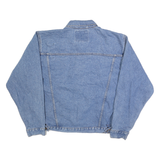 HIGH SIERRA Mens Blue Denim Button Jacket M Cotton Classic Casual Outerwear