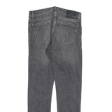 LEVI'S Womens Grey Slim Skinny Denim Light W27 L27 Studded Detail Jeans