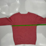 Polo By Ralph Lauren Sweater - Medium Red Cotton
