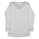 COLUMBIA Womens Grey Plain Pullover Crew Neck Basic Knit XS Outdoor Casual