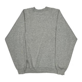 Ireland Screen Stars Graphic Sweatshirt - Large Gray Cotton Blend