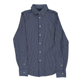 Polo By Ralph Lauren Striped Shirt - Large Blue Cotton