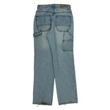 Cotton On Carpenter Pants - 28W US 4 Light Wash Cotton