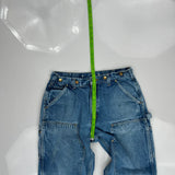 Carhartt Double Knee Carpenter Jeans - 31W 30L Blue Cotton