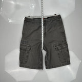 Ecko Unltd Cargo Shorts - 33W 11L Gray Cotton