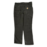 Carhartt Carpenter Trousers - 33W 32L Black Cotton