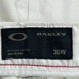 Oakley Chino Shorts - 36W 10L White Cotton
