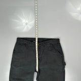 Carhartt Carpenter Trousers - 36W 34L Black Cotton