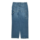 Unbranded Wide Leg Carpenter Jeans - 36W 30L Blue Denim