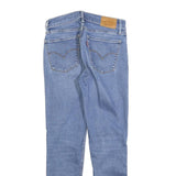 LEVI'S 710 BIG E Womens Slim Jeans Light Denim W26 L26 Classic Fit Cotton Blend
