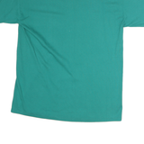 JERZEES Womens Green M Cotton T-Shirt Short Sleeve Round Neck Casual Top