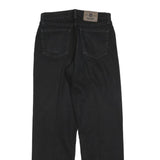 WRANGLER Mens Black Regular Fit Straight Denim Jeans W30 L32 Classic Cotton