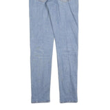 LEVI'S 512 Big E Mens Slim Jeans Blue Denim W28 L32 Classic Cotton Blend Zip