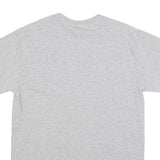 GILDAN Mens Grey University of Alaska Graphic T-Shirt M Short Sleeve Crew Neck