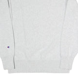 CHAMPION REVERSE WEAVE Mens Grey Crew Neck L Sweatshirt Cotton Blend Pullover