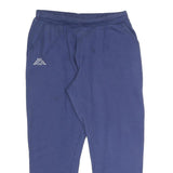 KAPPA Womens Joggers Blue XL W30 L25 Relaxed Tapered Cotton Blend Casual