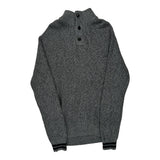 Tommy Hilfiger Jumper - Large Grey Cotton Blend