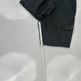 Wrangler Cargo Shorts - 35W 10L Black Cotton