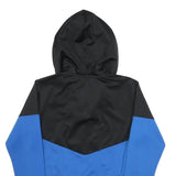 CARHARTT Mens Black & Blue Zip Up Hooded Jacket XS Polyester Casual Activewear