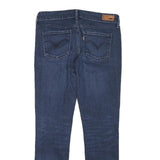 LEVI'S Womens Slim Blue Denim Slim Jeans Cotton Blend W28 L27 Classic Zip