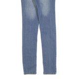 TRUE RELIGION Womens Slim Jeans Blue Denim W27 L30 Classic Zip Casual Stylish