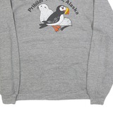 JERZEES Womens Grey Pribilof Islands Alaska Crew Neck 2XL Cotton Blend