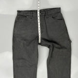 Dickies Carpenter Trousers - 33W 31L Grey Cotton