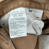 Dickies Carpenter Trousers - 35W 29L Brown Cotton
