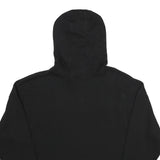 DKNY Womens Black Sport Pullover Hoodie M Cotton Blend Crop Sweatshirt