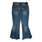 Silver Jeans - 30W UK 10 Blue Cotton Blend
