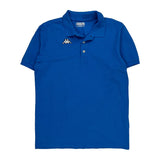 Kappa Polo Shirt - Large Blue Cotton