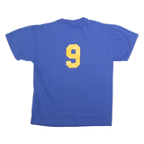 RUSSELL ATHLETIC Mens Blue Houston Chargers Graphic T-Shirt M Short Sleeve Crew