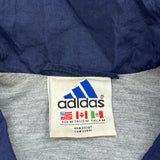 Adidas Windbreaker - Medium Blue Polyester