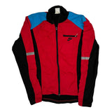 Made In USA Nike Track Jacket - Medium Black Polyester