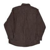 Woolrich Shirt - Large Brown Wool