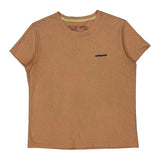 Responsibili-Tee Patagonia T-Shirt - Medium Orange Cotton Blend