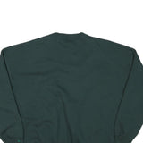 QUITMAN Mens Green Cotton Blend Button Up Plain V-Neck Basic Knit One Size