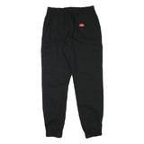 DICKIES Womens Black Relaxed Cargo Trousers W27 L30 Workwear Cotton Blend Zip