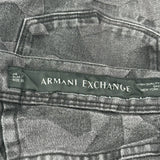 Armani Exchange Slim Trousers - 26W 32L Grey Cotton Blend