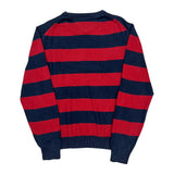 Tommy Hilfiger Striped Sweater - Medium Blue Cotton