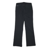 COLUMBIA Womens Polyester Blend Black Regular Straight Trousers W30 L31 Outdoor