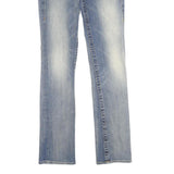 TRUE RELIGION Womens Jeans Blue Relaxed Straight Denim Medium W26 L34 Stylish