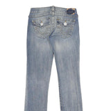 TRUE RELIGION Womens Jeans Blue Relaxed Straight Denim Medium W26 L34 Stylish