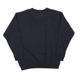 LETS GO Mens Black California 65 University Crew Neck Sweatshirt M Casual