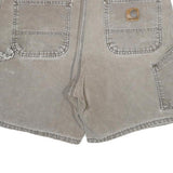 CARHARTT Mens Shorts Beige Casual Cotton Blend 2XL W36 Workwear Durable Style