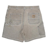 CARHARTT Mens Shorts Beige Casual Cotton Blend 2XL W36 Workwear Durable Style