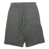 DICKIES Mens Shorts Grey Casual M W30 Cotton Blend Classic Fit Workwear